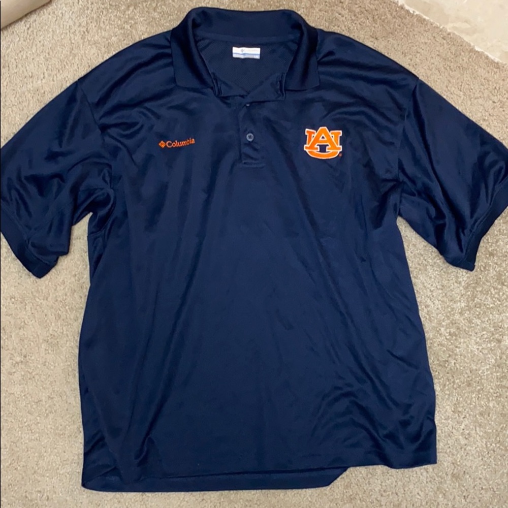 Auburn University Columbia polo size large